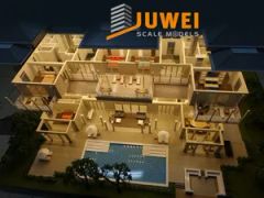 Architectural Layout Model Making of House Building (JW-59) Model NO. JW-59 Trademark Juwei Type Display Model HS Code - Image 3