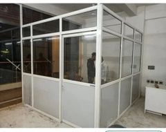 20 mm Aluminium Partitions Application Office Partition Thickness 20 mm Door Type Fixed (No Door) Glass Type All customer - Image 7