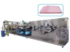 Automatic Disposable Waterproof Under Pad/Pet Pad Machine Origin China Condition New Trademark JUJIN HS Code 84418090 Specification 22× 2× 3 - Image 5