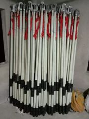 Frp Earth Discharge Rod single phase Size 2 ft Color white Material FRP Voltage 33 kva Rubber Hand Grip Yes Country of Origin Made in - Image 1