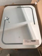 LED Lighted Vanity Mirror Light Bathroom with Bluetooth Speaker, Anti Fog Anti Water Bath Mirrors - Image 4
