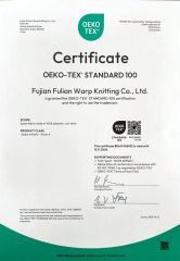 OEKOTEX 100 -2024 certificate from XIAMEN SILIANSI HOUSEHOLD TECHNOLOGY CO., LTD.