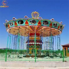 Fairground Attraction Amusement Park Rides Swing Carousel Flying Chair - Image 6