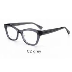 Trendy Cat-Eye Eyeglass Frames, Fashionable Face-Slimming Acetate Optical Frames - Image 3