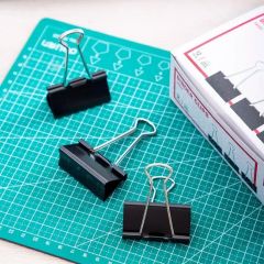 Promotional Reusable 10PCS High Quality Bulldog Clips Office Paper Binder Metal Accessory - Image 5
