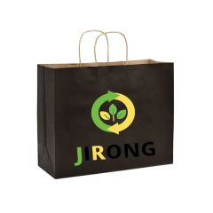 Flexo Printing Professional Custom Extra Large Bottom Kraft Bags - Image 2