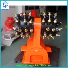 Hdraulic Cutter Drum Hdc50 for Excavator Type Other Origin China Condition New Model NO. HDC50 Trademark Helme Tower Application - Ningbo Helm Tower Noda Hydraulic Co., Ltd.
