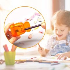 Colorful Portable Compact Dual Holes Manual Pencil Sharpeners - Image 6