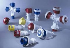 Industrial Sockets Rust Proof Yes Leak Proof Yes Nominal Current 16a Number Of Poles 2p+e Protection Degree 2p+e Material Mellable - Image 1