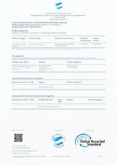 Certificates02 certificate from Jinjiang Lingerir Industry Co.Ltd