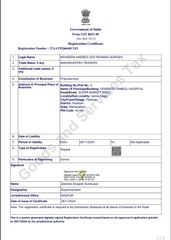 GST CERTIFICATE certificate from Maharashtra Traders