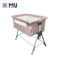 Foldable Steady Adjustable Basic Bedside Baby Bassinet Crib - Image 3