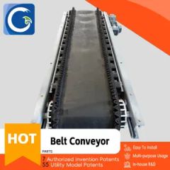 Conveyor System Machine Industrial Modular Flat Inclined Belt Conveyor - Image 6