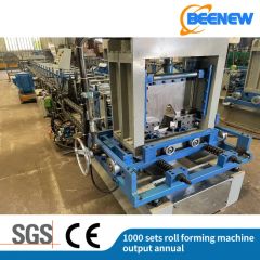 Advanced Cold Roll Forming Machine for CZ Purlin Steel Frames - Image 1