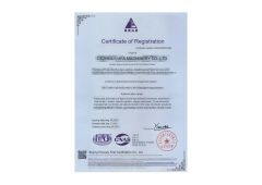 Certificates certificate from Dezhou Lufa Machinery Co., Ltd