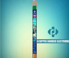 Copper Bonded Pipe Earthing Electrodes Material Copper bonded Used In Earthing System Advantages Highly Reliable in long - Image 1