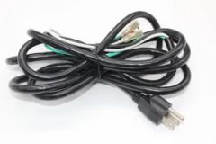 PVC 3-Pin Power Cord, PC Extension Cable, AC Power Cord - Image 1