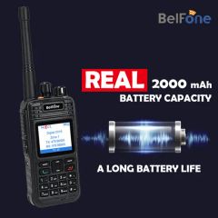 Waterproof Long Range Two Way Radios Portable Handheld VHF UHF Radio with Bluetooth - Image 1