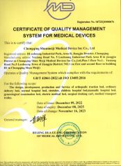 ISO13485 certificate from Ningbo Well Support Care Trading Co., Ltd.