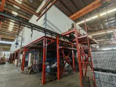 Automatic Powder Coating Plant Line with Cyclone Recovery Booth - Image 2