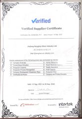intertek certificate from Jinjiang Henghao Shoe Industry Ltd.