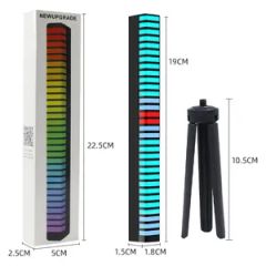 USB LED Night Light RGB Music Bar for Car Lamp PC Circuitry Design Pickup Rhythm Light - Image 2