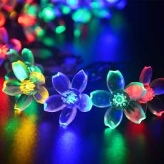 Outdoor Colorful Solar Powered LED String Light for Christmas Tree Decorations Lighting - Image 5