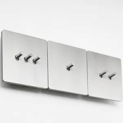OEM Metal Retro Light Electrical Brass Toggle Wall Switches Socket for Lighting Control - Image 5
