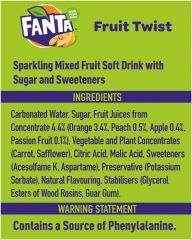 Fanta Fruit Twist 330ml - Image 3