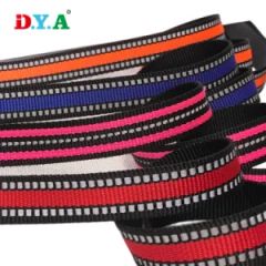 High Visibility Reflective PP Webbing Tape Night Reflective Printing PP Webbing for Dog Leash/Safety Clothes - Suzhou D. Y. Apparels Accessory Co., Ltd.
