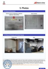 Certificate certificate from Hangzhou Suncamry Agricultural Development Co., Ltd.