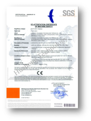 CE certificate from Jiangsu Huahong Technology Stock Co., Ltd.