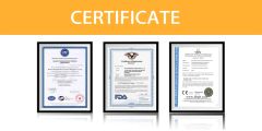Our Certification certificate from Yangzhou Weller Sports Goods Co., Ltd