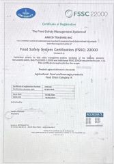 Certificate. certificate from Shandong Yakeda Import and Export Co., Ltd.