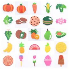 Wholesale Shoe Decoration Kids PVC Accessories Fruits Vegetables Shoe Charms - Image 1