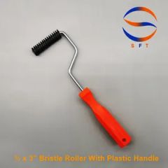 ¾ ′ ′ X 3” Bristle Rollers with Plastic Handles Paint Rollers - Image 3