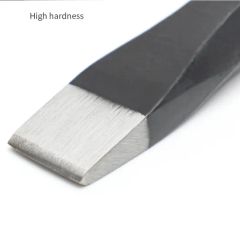 8" 10" Grip Flat Head Chisel with Hand Protection Weight 249g Origin China Condition New Material Steel Color Unicolor Model NO. - Image 2