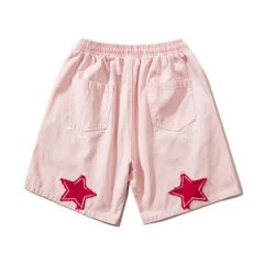 Custom Patch Embroider Logo Biker Shorts Terry Gym Sweat Shorts - Image 6