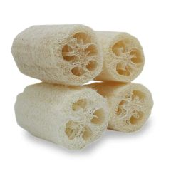 Sponge 4 Inch Natural Loofah Exfoliating Body Sponge Scrubber - Image 2