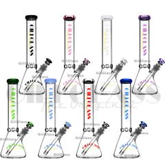 Gili-106 Giliglass 15 Inches Glass Water Pipes Bubbler Art DAB Rig Design Beaker - Image 6