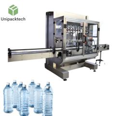 Automatic Gravity Liquid Filling Machine Origin China Packaging Bottle Structure Linear Model NO. UN- GZL Trademark Unipack - Image 1