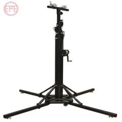 Steel Crank Stand Heavy Duty Light Stand Color Black Shape Square Origin China Length 2.1m-7m Service 24hours HS Code - Image 2