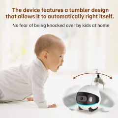 Intelligent Wireless IP Camera Smart Interactive Pet Security Robot with Night Vision - Image 6