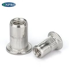 Rivet Nuts Aluminum Rivetnuts Blind Set Nutserts Threaded Insert Nutsert Cap Flat Head Rivet Nuts M3 M4 M5 M6 - Image 3