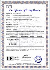 CE/RoHs certificate from Shenzhen Eminence-Top Technology Co., Ltd.