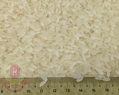 Parboiled Short Grain Rice Type Rice Style Dried Color White Texture Soft Storage Type 40°F Max. Moisture (%) 11 % Variety Parboiled - Image 1