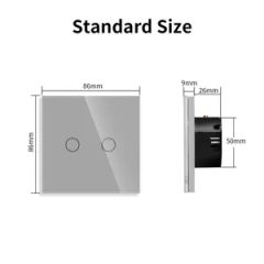 Bingoelec Wholesale Home Tuya LED Touch Smart Light Switch - Image 2