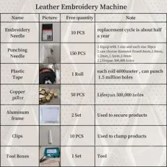CNC Leather Punching Machine Sewing Automatic Embroidery Machine Computerized - Image 4