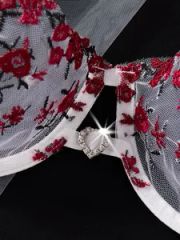2022 New Arrivals Ensemble Erotic Night Wear Lenceria Lace Hot Lingeries Femme Women Embroidery Lace Bra Sexy Lingerie Set - Image 3