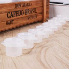 8*3ml Empty Watercolor Paint Pot Pod Strips Plastic Storage Container - Image 1